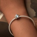 S925 Sterling Silber Zirkon Mini Fünfzackigen Stern DIY Armband – Bild 5