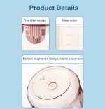 Tragbarer Wasserbecher für den Außenbereich mit großer Kapazität und Teesieb für Sport und Fitness, 750ml, 1000ml – Bild 5