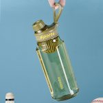 Tragbarer Wasserbecher für den Außenbereich mit großer Kapazität und Teesieb für Sport und Fitness, 750ml, 1000ml – Bild 8