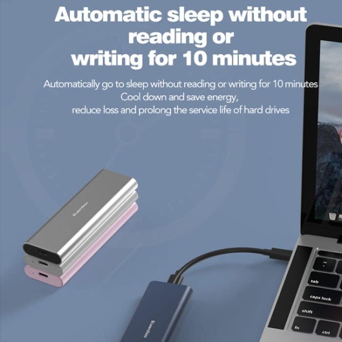 Blueendless M2815SN M.2 Dual Protokoll Typ-C 3,1 Mobile Festplatte Box Laptop Externe SSD – Bild 12