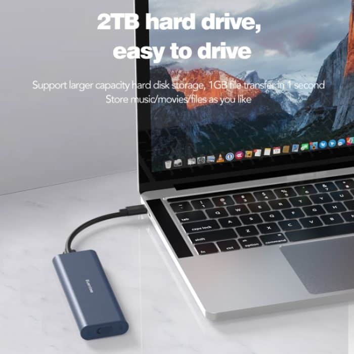 Blueendless M2815SN M.2 Dual Protokoll Typ-C 3,1 Mobile Festplatte Box Laptop Externe SSD – Bild 6