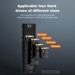 Blueendless M2815SN M.2 Dual Protokoll Typ-C 3,1 Mobile Festplatte Box Laptop Externe SSD – Bild 7