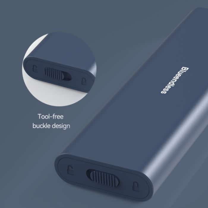 Blueendless M2815SN M.2 Dual Protokoll Typ-C 3,1 Mobile Festplatte Box Laptop Externe SSD – Bild 9