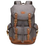 Retro Canvas Rucksack Große Kapazität Reise Computer Tasche