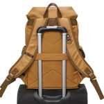 Retro Canvas Rucksack Große Kapazität Reise Computer Tasche – Bild 10