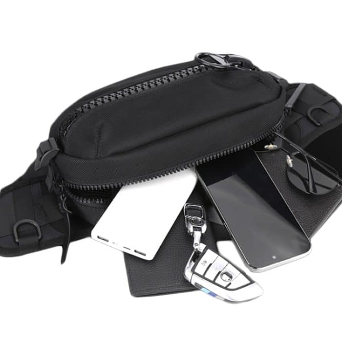 WEPOWER Männer Sport Taille Tasche Einfache Single Schulter Satchel – Bild 5