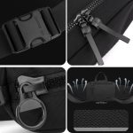 WEPOWER Männer Sport Taille Tasche Einfache Single Schulter Satchel – Bild 7