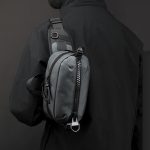 WEPOWER Männer Sport Taille Tasche Einfache Single Schulter Satchel – Bild 8