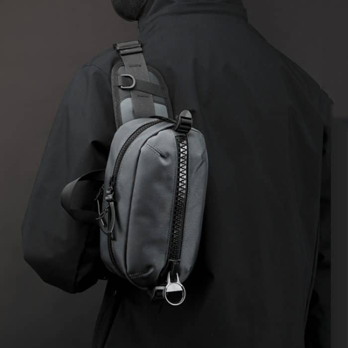 WEPOWER Männer Sport Taille Tasche Einfache Single Schulter Satchel – Bild 8