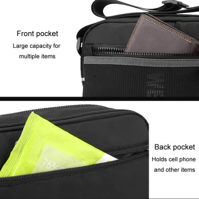 WEPOWER Männer Outdoor Casual Nylon Umhängetasche Einzelne Schulter Satchel – Bild 8