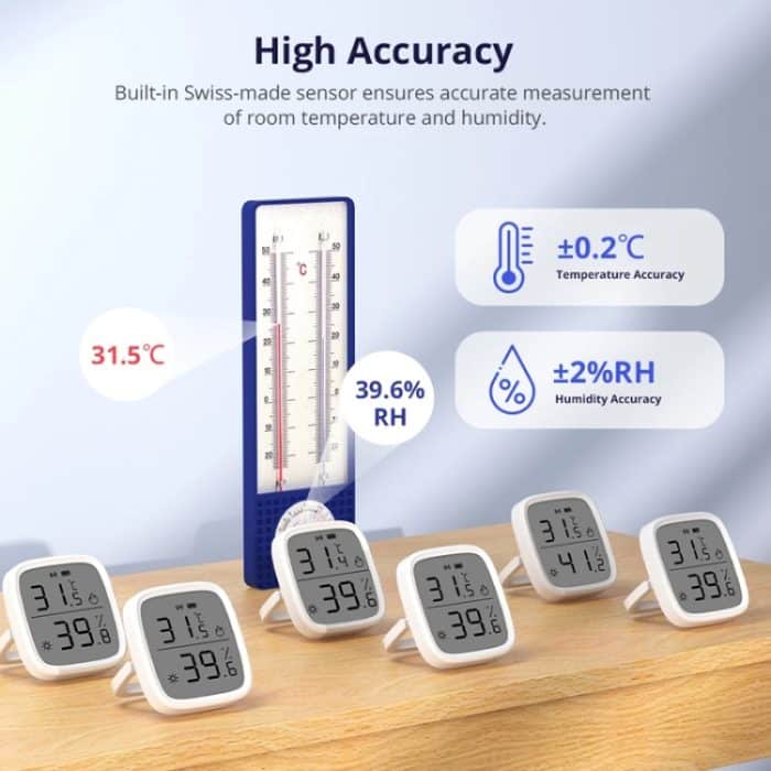 SONOFF SNZB-02D 2,5-Zoll-LCD-Smart-Sensor Echtzeit-Überwachungsverknüpfung – Bild 3