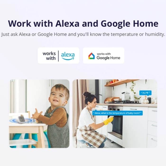 SONOFF SNZB-02D 2,5-Zoll-LCD-Smart-Sensor Echtzeit-Überwachungsverknüpfung – Bild 10