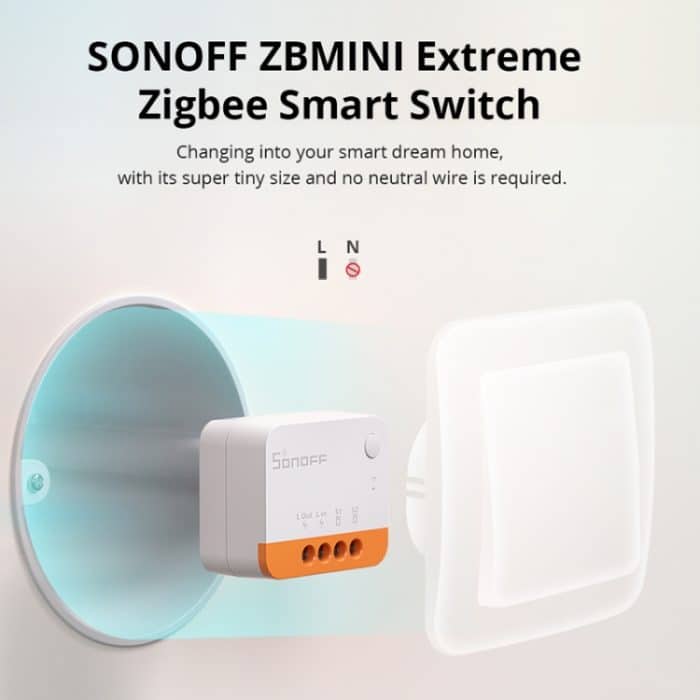 SONOFF ZBMINI L2 Single Fire Dual Control Intelligentes Ein-/Ausschaltermodul Handy-Fernbedienungs-Sprachsteuerungsschalter – Bild 2