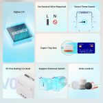 SONOFF ZBMINI L2 Single Fire Dual Control Intelligentes Ein-/Ausschaltermodul Handy-Fernbedienungs-Sprachsteuerungsschalter – Bild 6