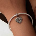 S925 Sterling Silber Mutter-Tochter Liebe Herz DIY Perlen – Bild 6