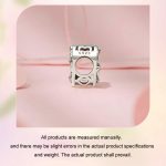 S925 Sterling Silber Super Mom Perlen DIY Schmuck – Bild 4