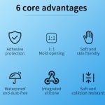 Für Insta360 X4 CYNOVA Silikon Basis Aufrecht Halter Desktop Unterstützung Stehen – Bild 3