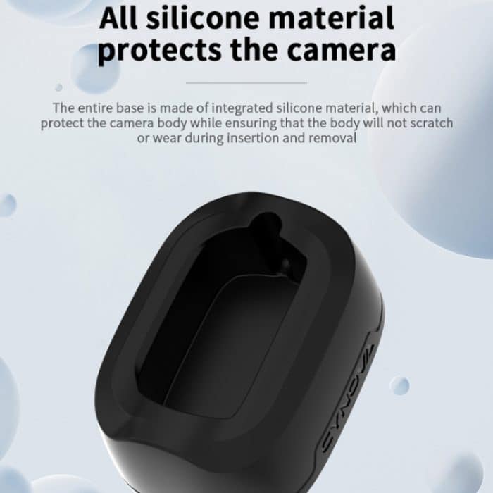 Für Insta360 X4 CYNOVA Silikon Basis Aufrecht Halter Desktop Unterstützung Stehen – Bild 4