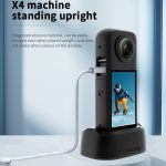 Für Insta360 X4 CYNOVA Silikon Basis Aufrecht Halter Desktop Unterstützung Stehen – Bild 5