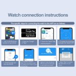 T12Pro 1,85-Zoll-IP67 wasserdichte Sport-Gesundheitsüberwachung Bluetooth-Anruf-Smart Watch – Bild 13