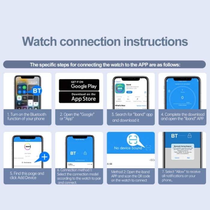 T12Pro 1,85-Zoll-IP67 wasserdichte Sport-Gesundheitsüberwachung Bluetooth-Anruf-Smart Watch – Bild 13