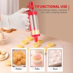 Cookie Keks Form Dekorator Set Backen Dekoration Düse Werkzeuge – Bild 7