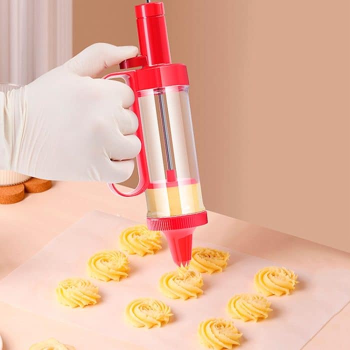 Cookie Keks Form Dekorator Set Backen Dekoration Düse Werkzeuge – Bild 10