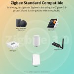 SONOFF TRVZB Zigbee Temperatur Regelventil Intelligente Heizung Frostschutz APP Fernbedienung – Bild 11