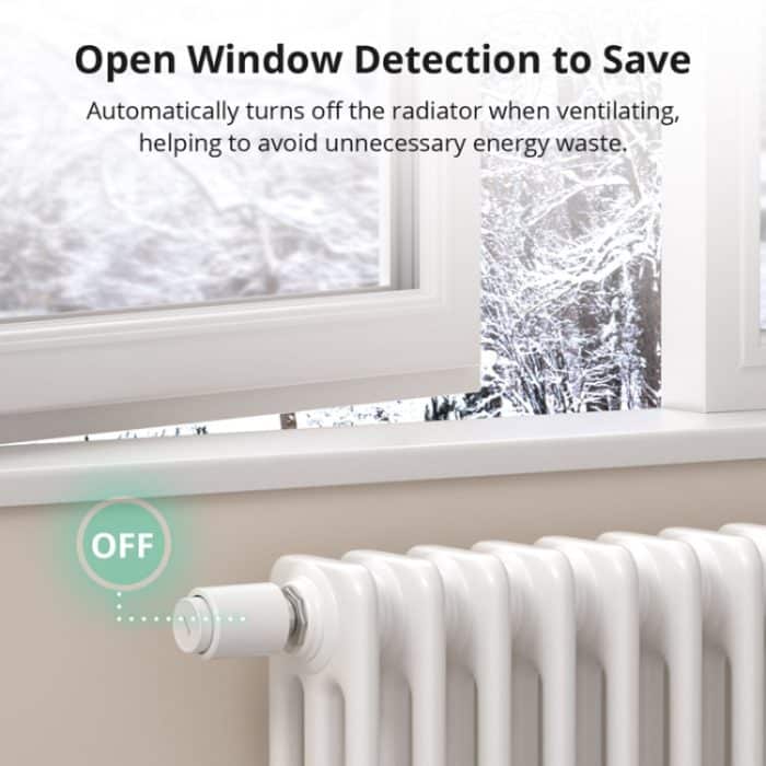 SONOFF TRVZB Zigbee Temperatur Regelventil Intelligente Heizung Frostschutz APP Fernbedienung – Bild 5