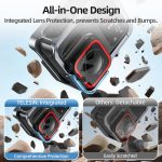 Für Insta 360 Ace / Ace Pro TELESIN S6-FMS-02 Vertikaler Schuss Schnellverschluss Metall Kaninchenkäfig Körperschutz Zubehör – Bild 4