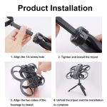 CQT Desktop-Display-Stativhalterung für Drohnen, Ausstellung, fester Rahmen, Zubehör, For DJI Avata 2 – Bild 7