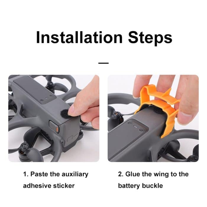 Für DJI Avata 2 CQT Adhesive Airflow Cutting Flight Tail für Drohnen – Bild 9