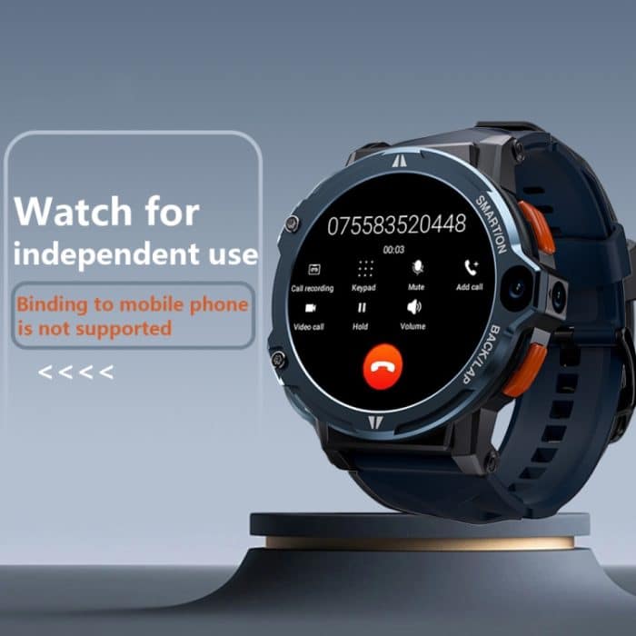 LOKMAT APPLLP6 PRO 1,54-Zoll 4G+64G Android 8.1 Dual-Kamera Unabhängige Karte Smart Watch – Bild 4