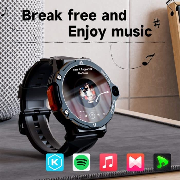 LOKMAT APPLLP6 PRO 1,54-Zoll 4G+64G Android 8.1 Dual-Kamera Unabhängige Karte Smart Watch – Bild 7