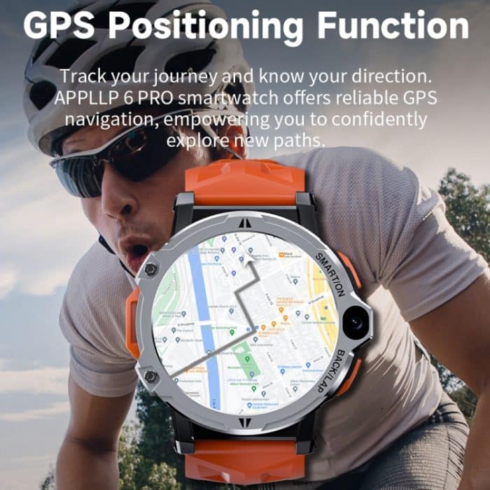 LOKMAT APPLLP6 PRO 1,54-Zoll 4G+64G Android 8.1 Dual-Kamera Unabhängige Karte Smart Watch – Bild 10