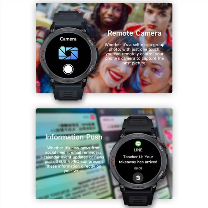 LOKMAT ZEUS4 PRO 1,43-Zoll-IP68-wasserdichte Smart Watch mit Gesundheitsüberwachung und Bluetooth-Anruf – Bild 15