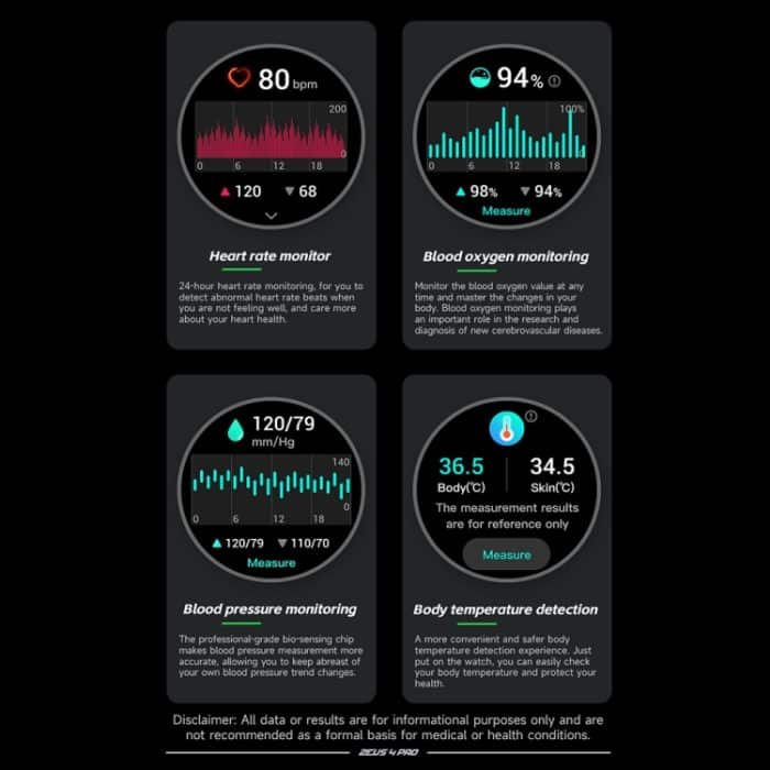 LOKMAT ZEUS4 PRO 1,43-Zoll-IP68-wasserdichte Smart Watch mit Gesundheitsüberwachung und Bluetooth-Anruf – Bild 9