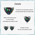 S925 Sterling Silber Retro Fantasie Liebe Süße Coole Ohrringe – Bild 4