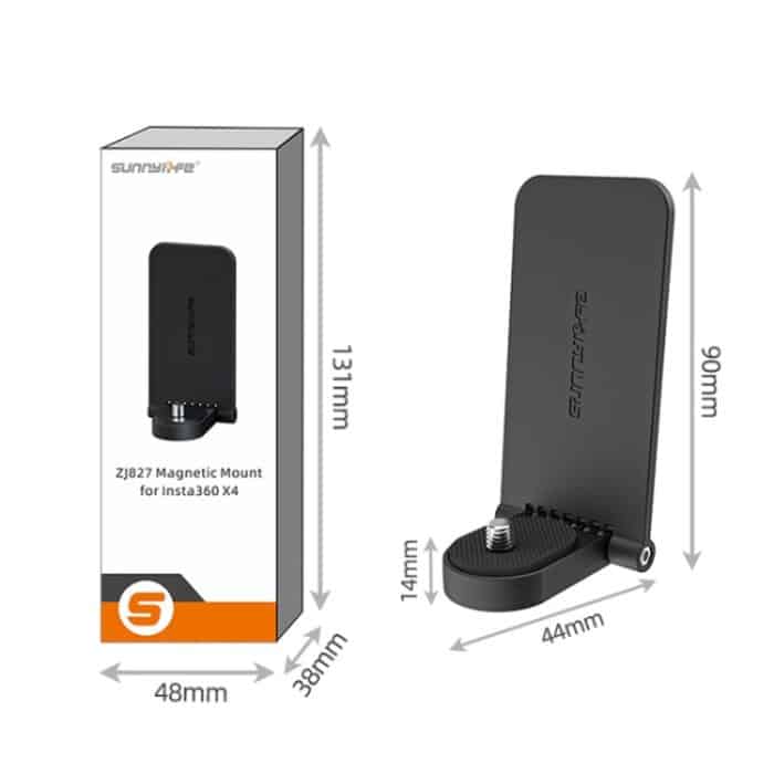 Für Insta360 X4 / X3 Sunnylife X4-ZJ827 Magnetischer Standfuß Handheldgriff Desktop-Unterstützung Zubehör, X4-ZJ827 – Bild 12