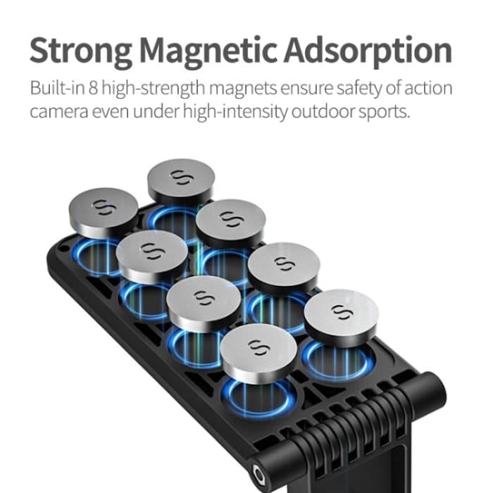 Für Insta360 X4 / X3 Sunnylife X4-ZJ827 Magnetischer Standfuß Handheldgriff Desktop-Unterstützung Zubehör, X4-ZJ827 – Bild 3