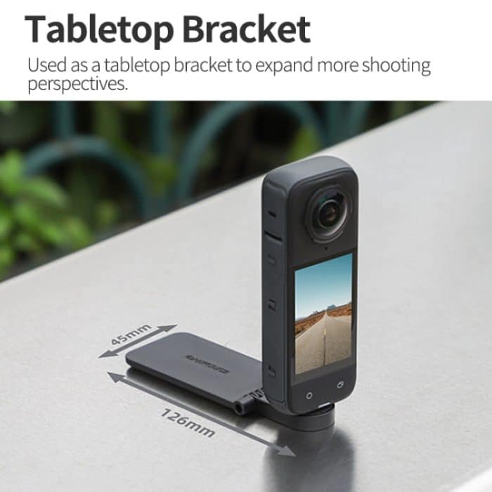 Für Insta360 X4 / X3 Sunnylife X4-ZJ827 Magnetischer Standfuß Handheldgriff Desktop-Unterstützung Zubehör, X4-ZJ827 – Bild 8