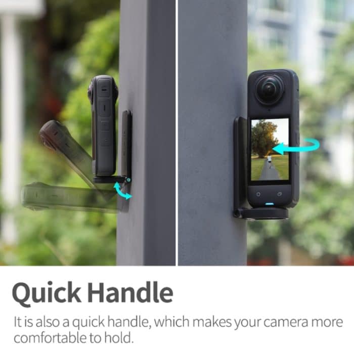 Für Insta360 X4 / X3 Sunnylife X4-ZJ827 Magnetischer Standfuß Handheldgriff Desktop-Unterstützung Zubehör, X4-ZJ827 – Bild 9