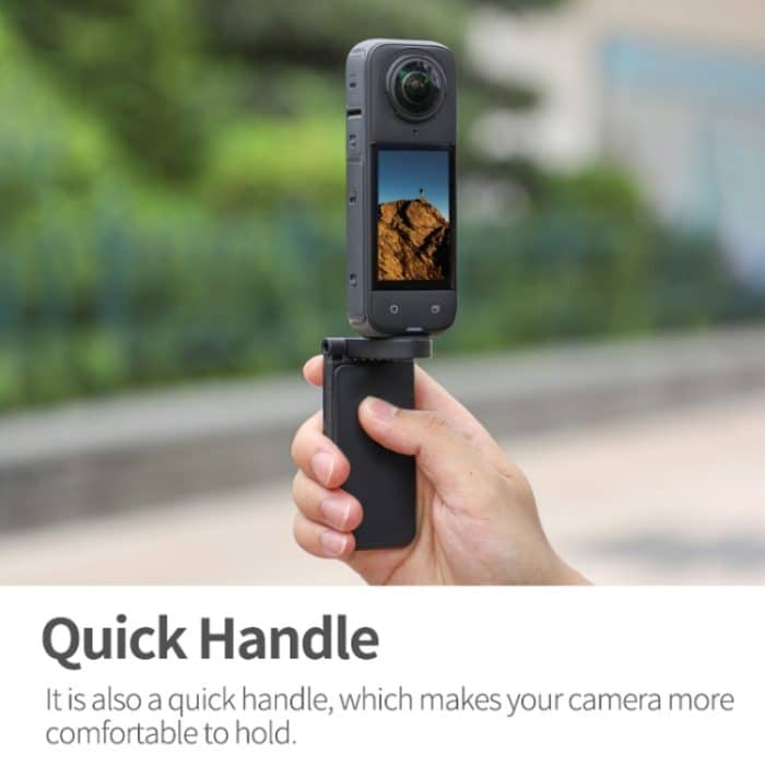 Für Insta360 X4 / X3 Sunnylife X4-ZJ827 Magnetischer Standfuß Handheldgriff Desktop-Unterstützung Zubehör, X4-ZJ827 – Bild 10