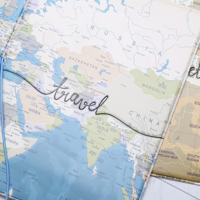 3D-Karte Reisepasshülle Reisepass Tickethalter – Bild 7