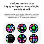 LOKMAT ATTACK 2 PRO 1,39 Zoll 5ATM wasserdichte Bluetooth-Smartwatch mit Gesundheitsüberwachung – Bild 6