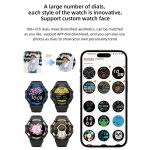 LOKMAT ATTACK 2 PRO 1,39 Zoll 5ATM wasserdichte Bluetooth-Smartwatch mit Gesundheitsüberwachung – Bild 7