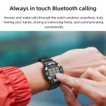 LOKMAT ATTACK 2 PRO 1,39 Zoll 5ATM wasserdichte Bluetooth-Smartwatch mit Gesundheitsüberwachung – Bild 8
