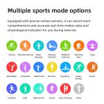 LOKMAT ATTACK 2 PRO 1,39 Zoll 5ATM wasserdichte Bluetooth-Smartwatch mit Gesundheitsüberwachung – Bild 10