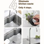 Lebensmittel-Müllentsorger 7 Stufen Mahlen Anschließbar Für Spülmaschine, 375W EU Plug, 375W US Plug, 550W EU Plug, 550W US Plug – Bild 5