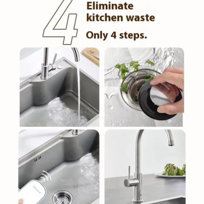 Lebensmittel-Müllentsorger 7 Stufen Mahlen Anschließbar Für Spülmaschine, 375W EU Plug, 375W US Plug, 550W EU Plug, 550W US Plug – Bild 5